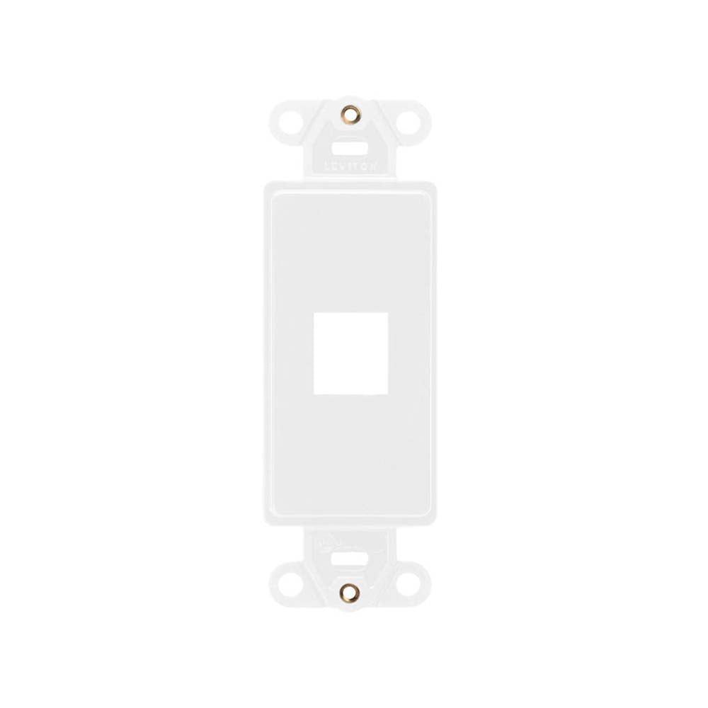 INSERTO DECORA MULTIMEDIA QUICKPORT 1 PUERTO BLANCO MCA LEVITON