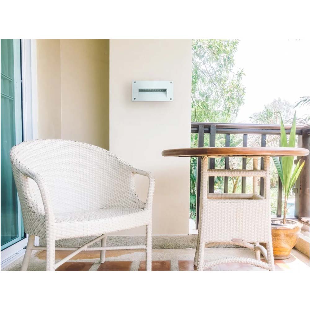 LAMPARA DE PARED LED LUMICENTRO COLOR BLANCO MATE DE 1 LUZ  LUMIMEXICO *** HA. LUMI ***