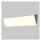 LUMINARIO EXT. LED SOBREP. MURO 42W/100-240V. 3000K GRIS LUZ CALIDA SUAVE MALMOK II