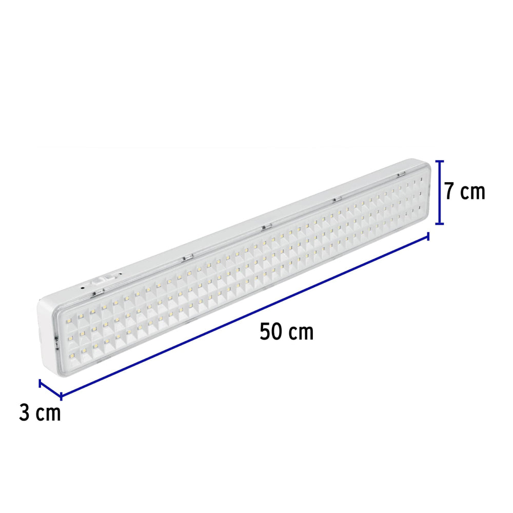 LAMPARA EMERGENCIA RECARGABLE 7W/120-240V. 1000LM LAE-120 43010 TRUPER