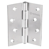 BISAGRA RECTANGULAR 1" ACERO PULIDO MCA TRUPER HERMEX *** OFRECER LBA10NI ***