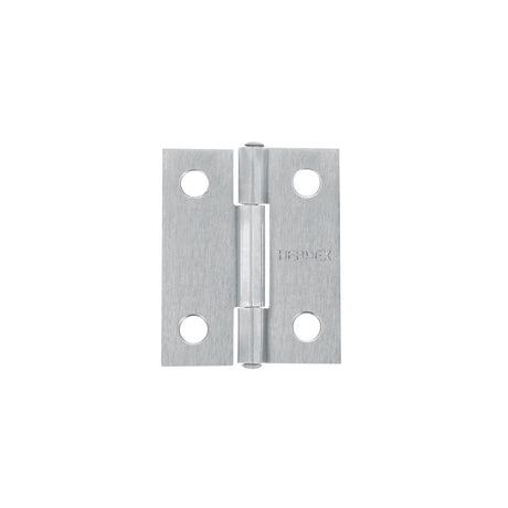 BISAGRA RECTANGULAR 1-1/2" ACERO PULIDO MCA TRUPER HERMEX *** OFRECER LBA15NI ***