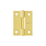 BISAGRA RECTANGULAR 2" ACERO LATON MCA TRUPER HERMEX *** OFRECER LBA20LB ***