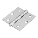 BISAGRA CUADRADA 3" ACERO INOXIDABLE PLANA MCA TRUPER HERMEX