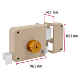 CERRADURA SOBREP. CLASICA DER. HERMEX