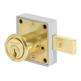 CERRADURA PARA MUEBLE MODELO 26 LATON MCA TRUPER HERMEX