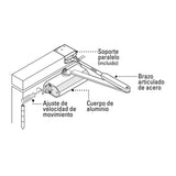 CIERRA PUERTAS HIDRAÚLICO