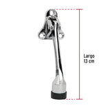 FIJA PUERTA ACABADO DE CROMO MCA TRUPER HERMEX