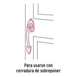 MANIJA DECORATIVA LATON ANTIGUO MADE-2 TRUPER