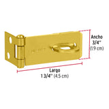 PORTACANDADO LATONADO 1-3/4" MCA TRUPER HERMEX