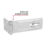 PORTACANDADO ACERO ZINCADO 4-1/2" MCA TRUPER HERMEX