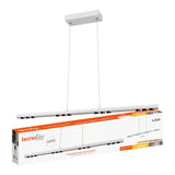 LAMPARA LINEAL COLGANTE LED METAL 94CM 43W LUZ CALIDA BRILLANTE IRC90 NO ATENUABLE 43CTLLED173MV30B