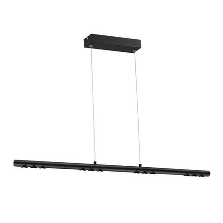 LAMPARA LINEAL COLGANTE LED METAL 94CM 43W LUZ CALIDA BRILLANTE IRC90 NO ATENUABLE 43CTLLED173MV30N