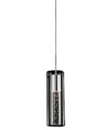 LUMINARIA COLGANTE CRISTAL CON BURBUJAS 1 X 40 W G9 S/ FOCO SIENNA MCA STRATTO