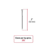 CLAVO STANDARD 50MM. 2" SIN CABEZA CLS-2 44497 TRUPER