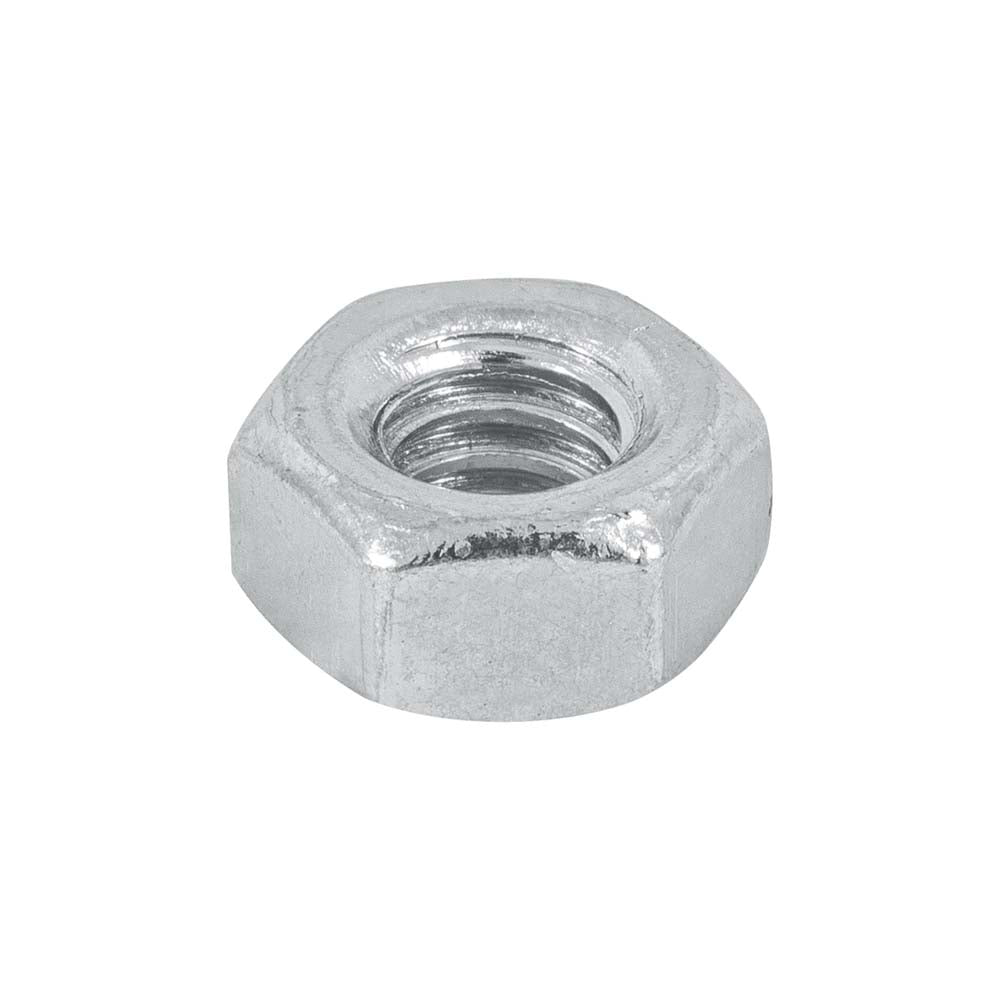 TUERCA DE ACERO GALVANIZADO HEXAGONAL DE 1/4" TRUPER FIERO ***BOLSA 250 PZAS***