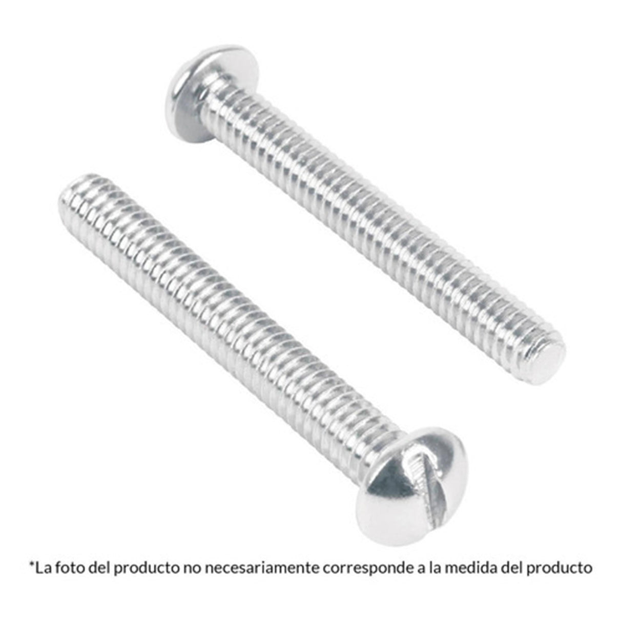 TORNILLO ACERO GALVANIZADO TIPO ESTUFA 1/8X1/2" TRUPER FIERO