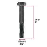 TORNILLO GRADO 5 5/16 X 2" TRUPER FIERO