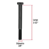 TORNILLO GRADO 5 3/8 X 3-1/2" TRUPER FIERO