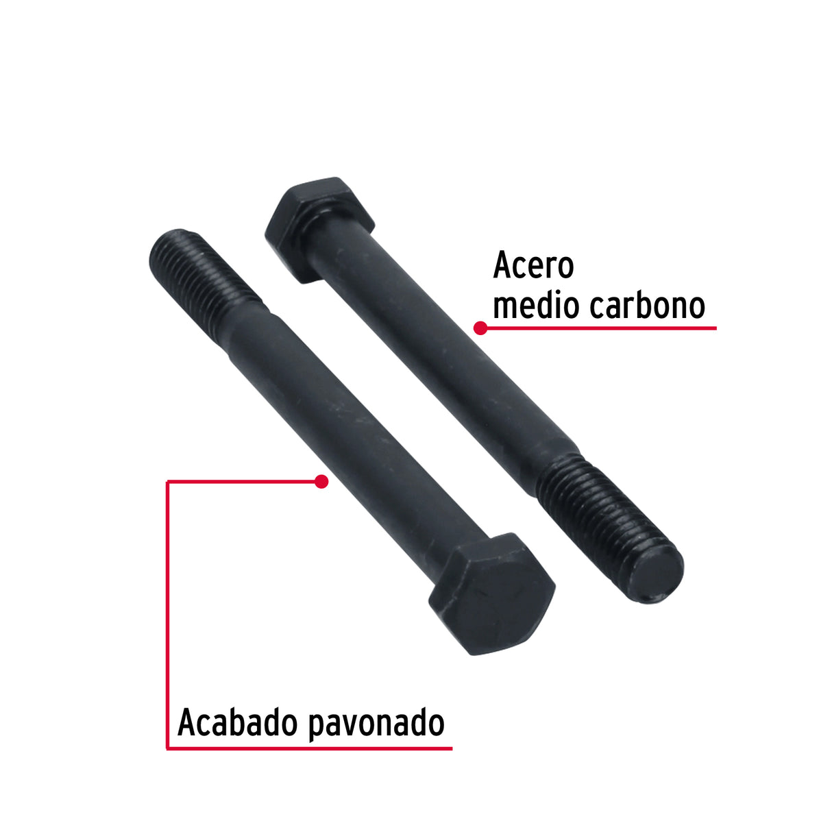 TORNILLO GRADO 5 3/8 X 4" TRUPER FIERO