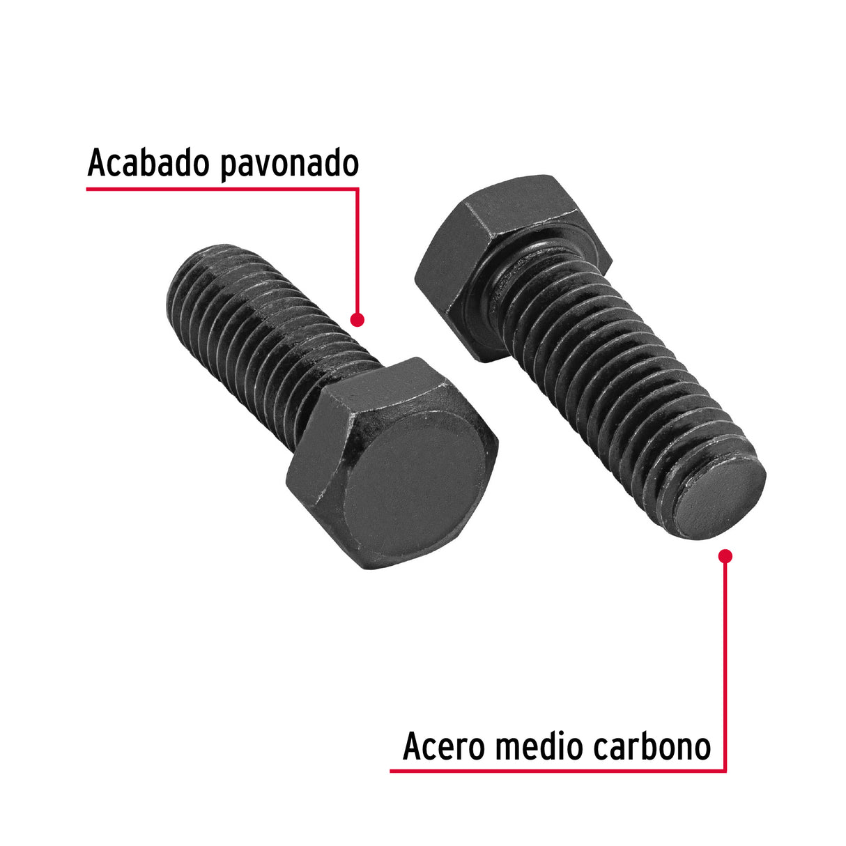 TORNILLO GRADO 5 7/16 X 1-1/4" TRUPER FIERO