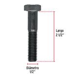 TORNILLO GRADO 5 1/2 X 2-1/2" TRUPER FIERO