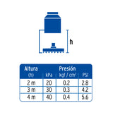 REGADERA REDONDA ACERO INOXIDABLE 8" CROMADA FOSET RIVIERA