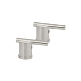 JUEGO DE 2 MANERALES PARA LAVABO Y FREGADERO SATIN ELEMENT