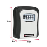 CAJA DE COMBINACION GUARDALLAVES PARA PARED 12CM HERMEX
