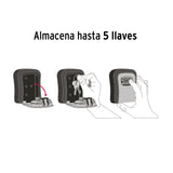 CAJA DE COMBINACION GUARDALLAVES PARA PARED 12CM HERMEX