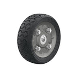 RUEDA DE HULE SOLIDO 6" PARA DIABLO DOBLE BALERO PRETUL