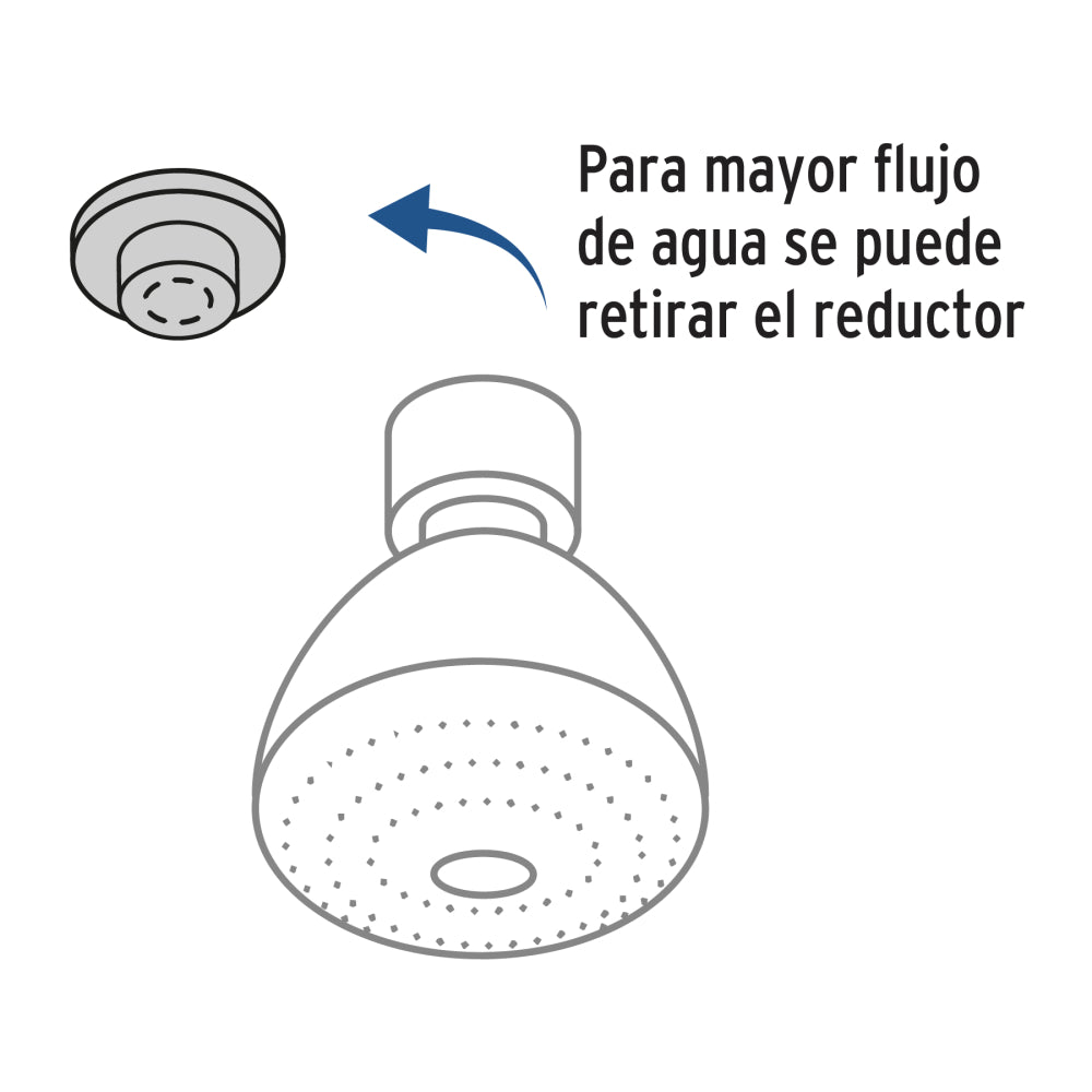 REGADERA 3-1/4" FOSET AERO