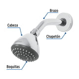 REGADERA 3-1/4" FOSET AERO