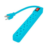 MULTICONTACTO 6 ENTRADAS AZUL MUL-6EG 46021 TRUPER