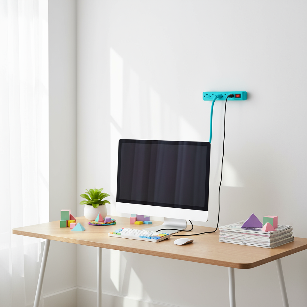 MULTICONTACTO 6 ENTRADAS AZUL MUL-6EG 46021 TRUPER