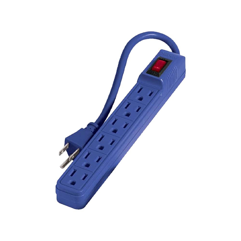 MULTICONTACTO 6 ENTRADAS MORADO MUL-6EG 46021 TRUPER