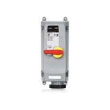 INTERLOCK MECANICO PIN SLEEVE 60A 600V 3P4H 5H IP66/67/68 E IP69K SERIE LEV NEGRO LEVITON