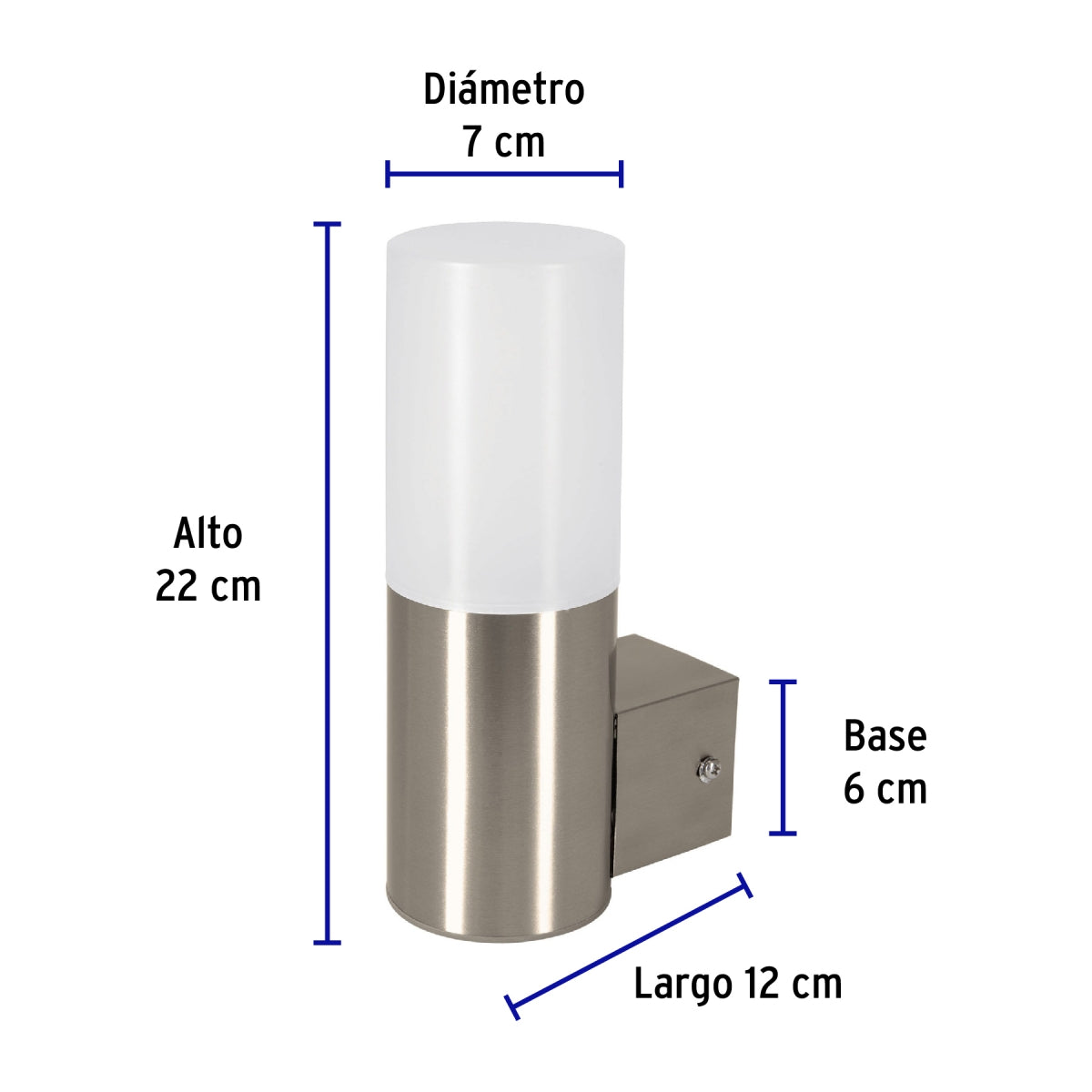 ARBOTANTE DECORATIVO LED 1 SPOT 5W/127V. 3000K LUZ CALIDA ARB-210L 46128 TRUPER