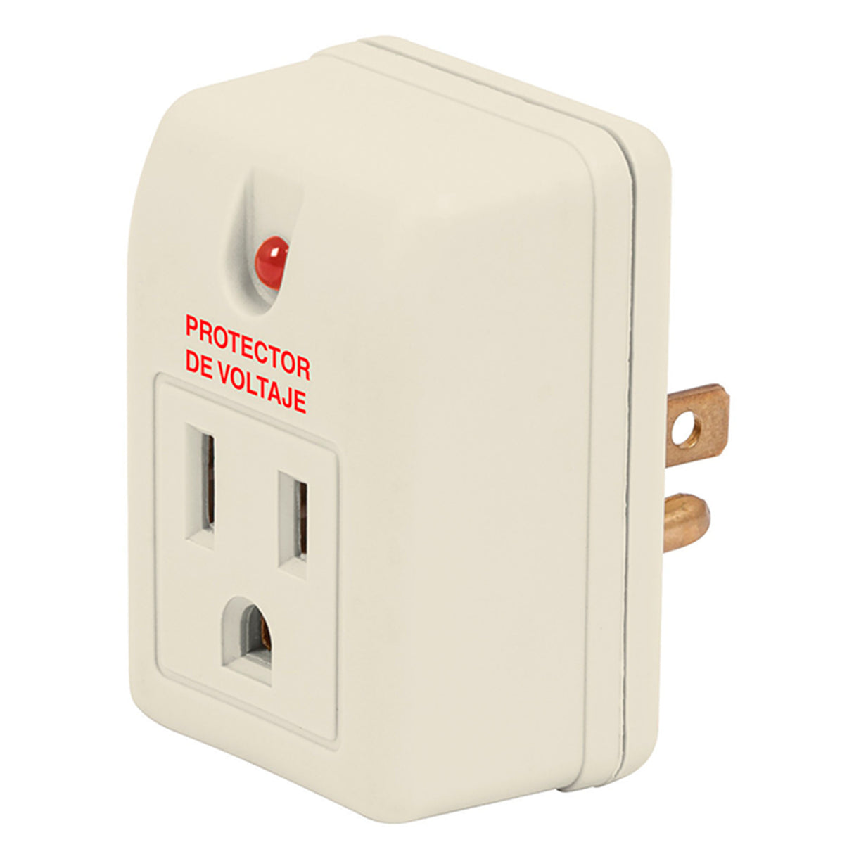 CONTACTO CON SUPRESOR DE PICOS 270 JOULES 15A/127V. BLANCO AD-270 46250 TRUPER