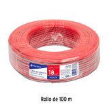 CABLE DUPLEX POLARIZADO BICOLOR CAL. 18AWG CABO-18B 46268 TRUPER ROLLO 100MTS. *** OFRECER CDP001 ***