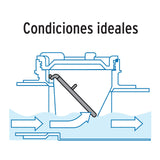 VALVULA CHECK DE ABS 6" VACHE-6S