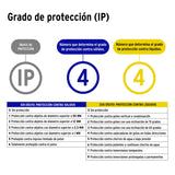 ARBOTANTE DE SEGURIDAD CON SENSOR DE MOVIMIENTO 300W/120V. BLANCO ARB-901S 46480 TRUPER