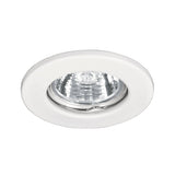 LUMINARIO REDONDO EMPOTRABLE REDONDO FIJO 50W. BLANCO LED O HALOGENO EMP-100S 46612 TRUPER *** OFRECER YD-220/B ***