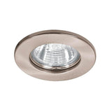 LUMINARIO REDONDO EMPOTRABLE REDONDO FIJO 50W. SATIN LED O HALOGENO EMP-104S 46614 TRUPER *** OFRECER YD-220/S ***