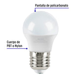 LAMPARA LED BULBO G45 3W/127V. LED-30GF 46854 TRUPER