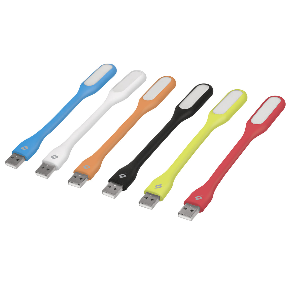 MINI-LAMPARA FLEXIBLE 5 LEDS. USB LUZ-USB 46865 VOLTECK ***COLORES HAE***