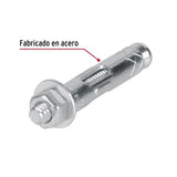TAQUETE DE EXPANSION 1/4" X 56MM CON TORNILLO TRUPER FIERO