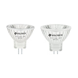 LAMPARA HALOGENO 20W/12V. 3000K LUZ CALIDA MR11 BASE GU4 MR-1120 47251 TRUPER