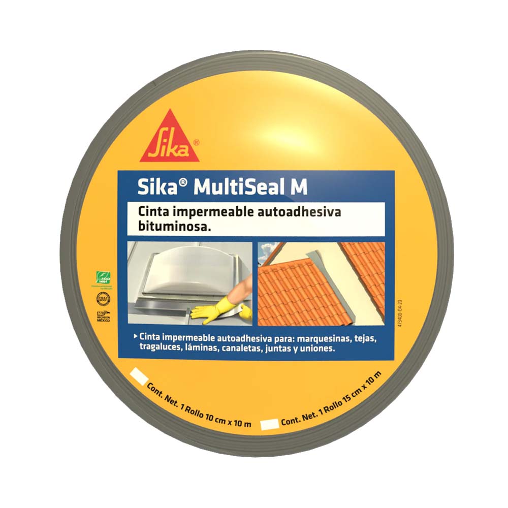 SIKA MULTISEAL M ROLLO 0.10X10 M (1.58 KG) COLOR NATURAL (ALUMINIO)