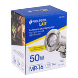 LUMINARIO SPOT PARA PISO 50W/127V. SOBREPONER MR-16 SOB-701S 47393 TRUPER